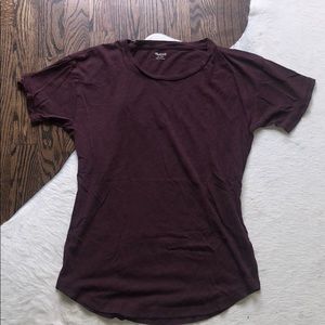 Maroon madewell t shirt